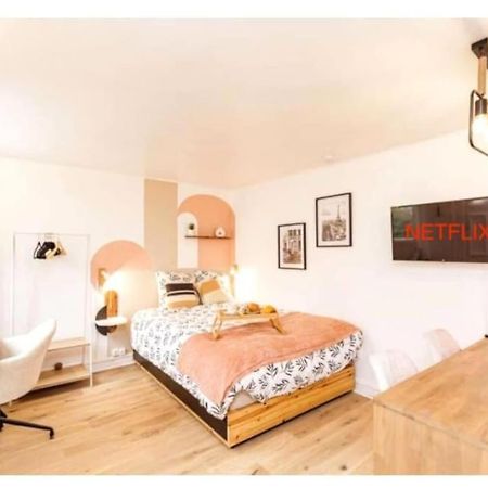 Charmant Studio Lumineux Calme Asnieres-sur-Seine Exterior photo